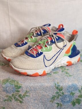 Nike React Vision 'Pale Ivory Concord' womens 9.5